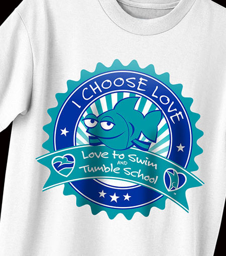 Love to Swim T Shirt