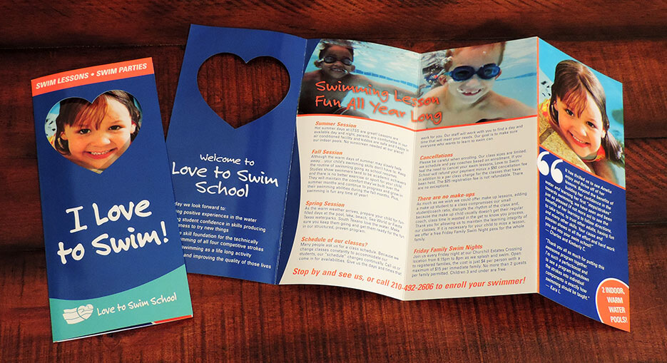 Love to Swim and Tumble School Brochure