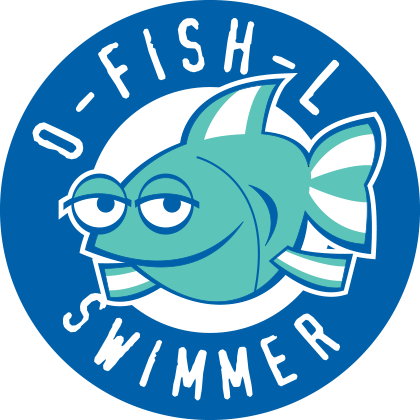 O-Fish-L Swimmer logo