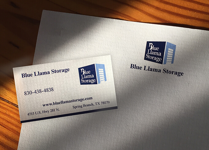 Blue Llama Stationery