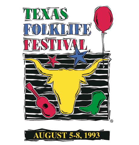 Texas Folklife Festival 1993 logo