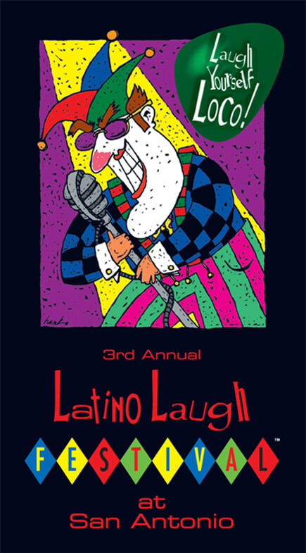 Latino Laugh Festival poster 1998