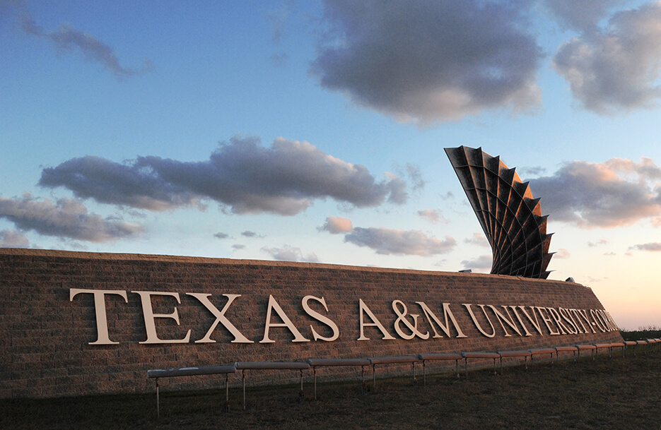 Texas A&M Corpus Christi University sculpture