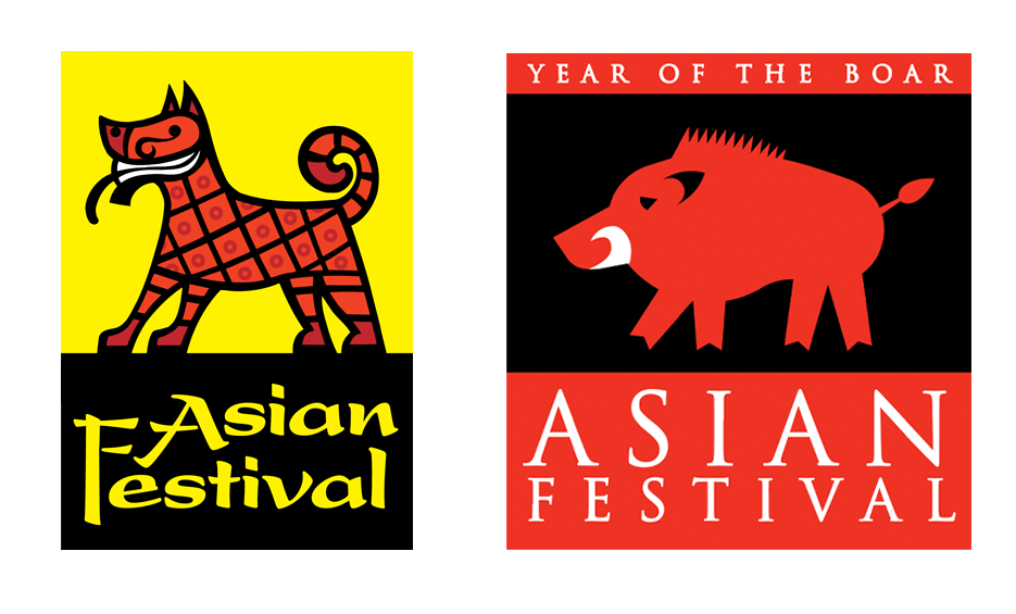 Asian Festival logos