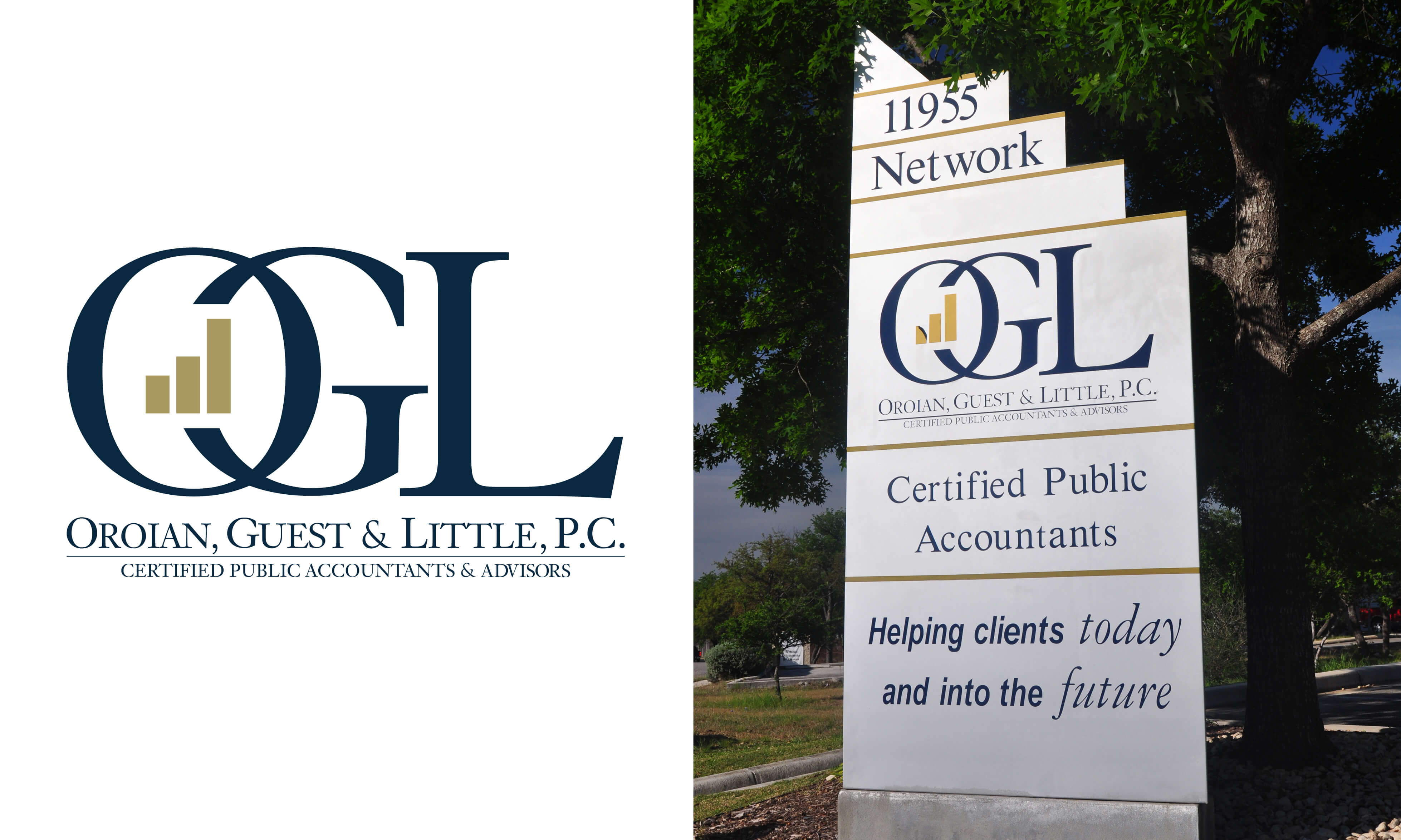 OGL logo and sign