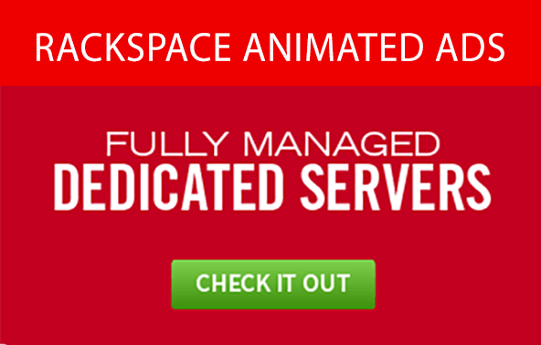 Rackspace animated ads