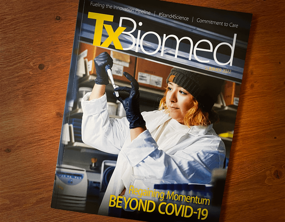 Texas Biomed magazine Summer 2022 cover